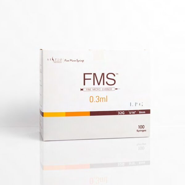 FMS Fine Micro Syringe 0.3ml Pack x10