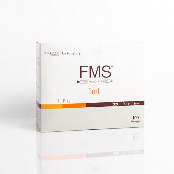 FMS Fine Micro Syringe 1ml box x 100