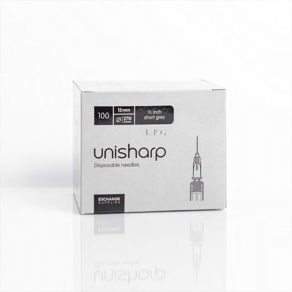 Unisharp Needle: Grey 27g-13mm X 100 - Image 2