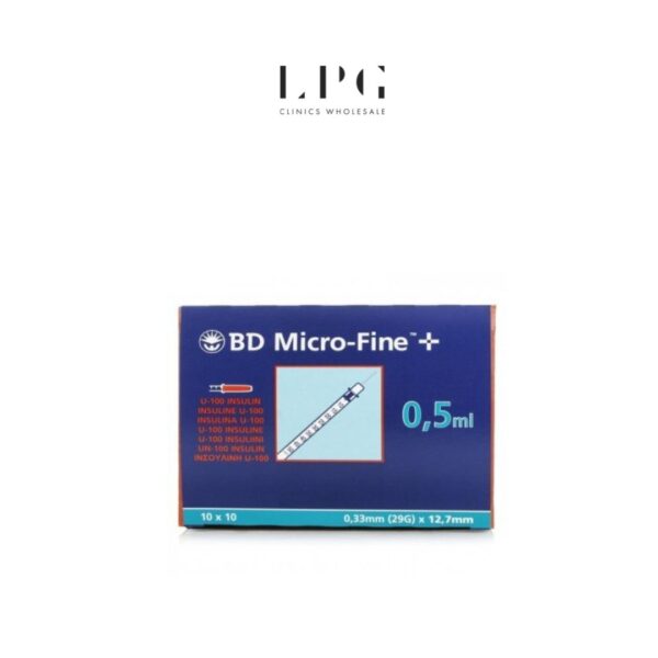 BD MICROFINE+ SER+AIG 0,5ML 100